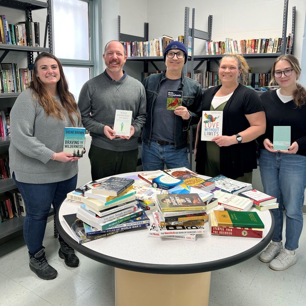 Dickinson Center, Inc. and Elk County Prison Expand Prison Library with Grant-Funded Books Image