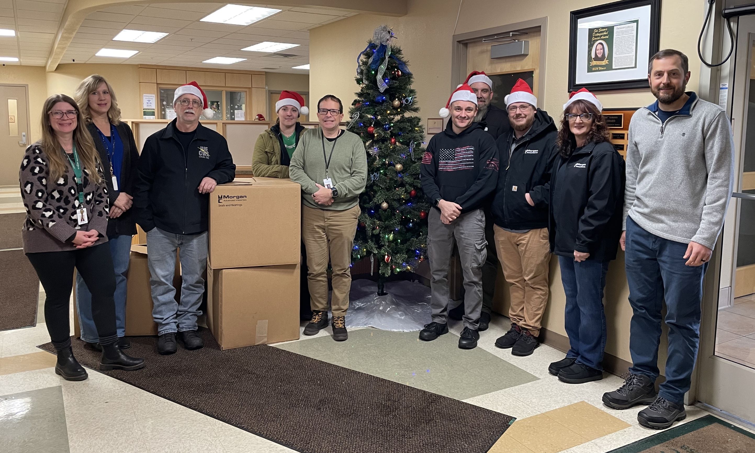 Morgan Advanced Materials Donates Gifts to DCI's Christmas Project Image